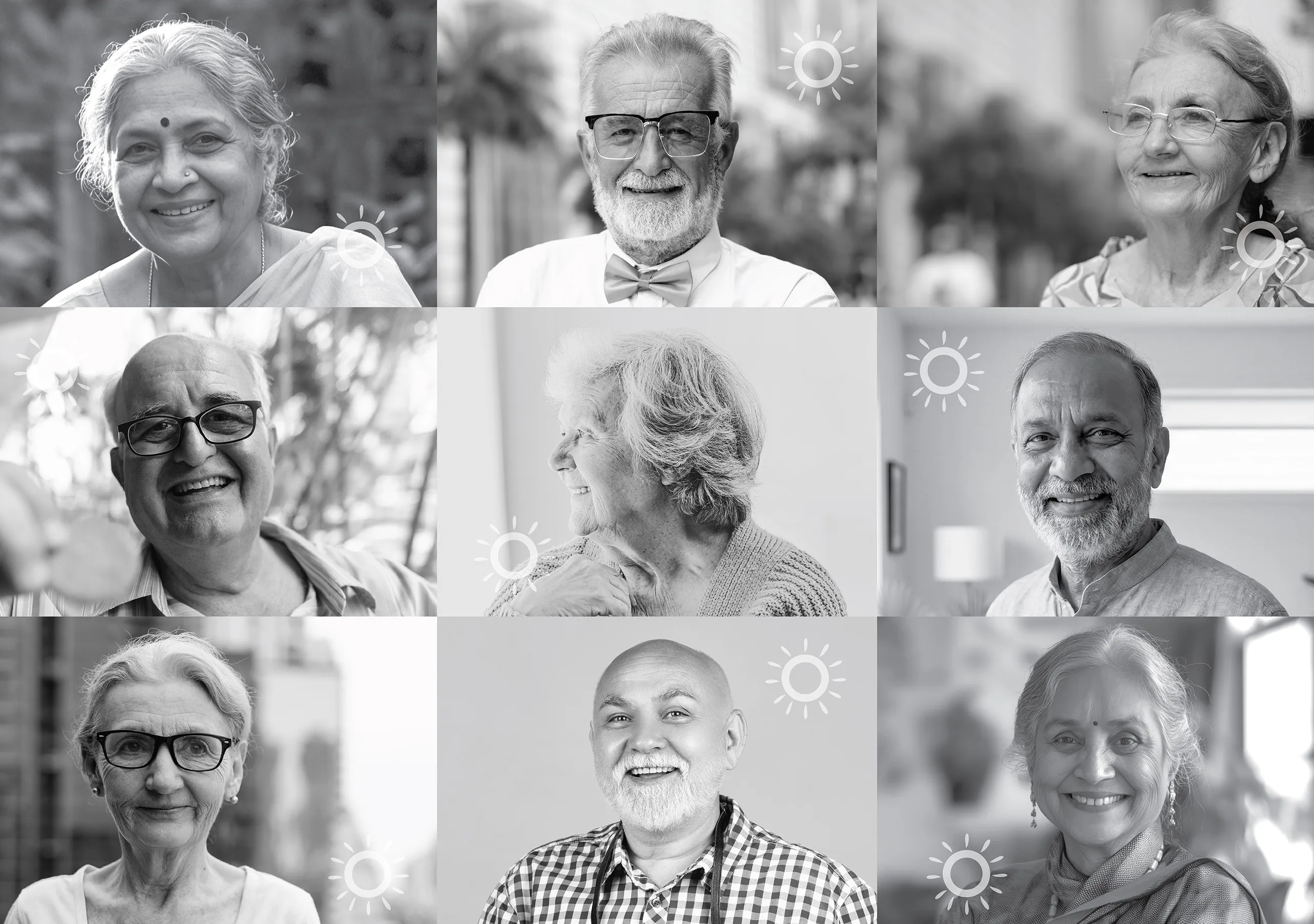 Sunny Senior Care Brand Identity Design