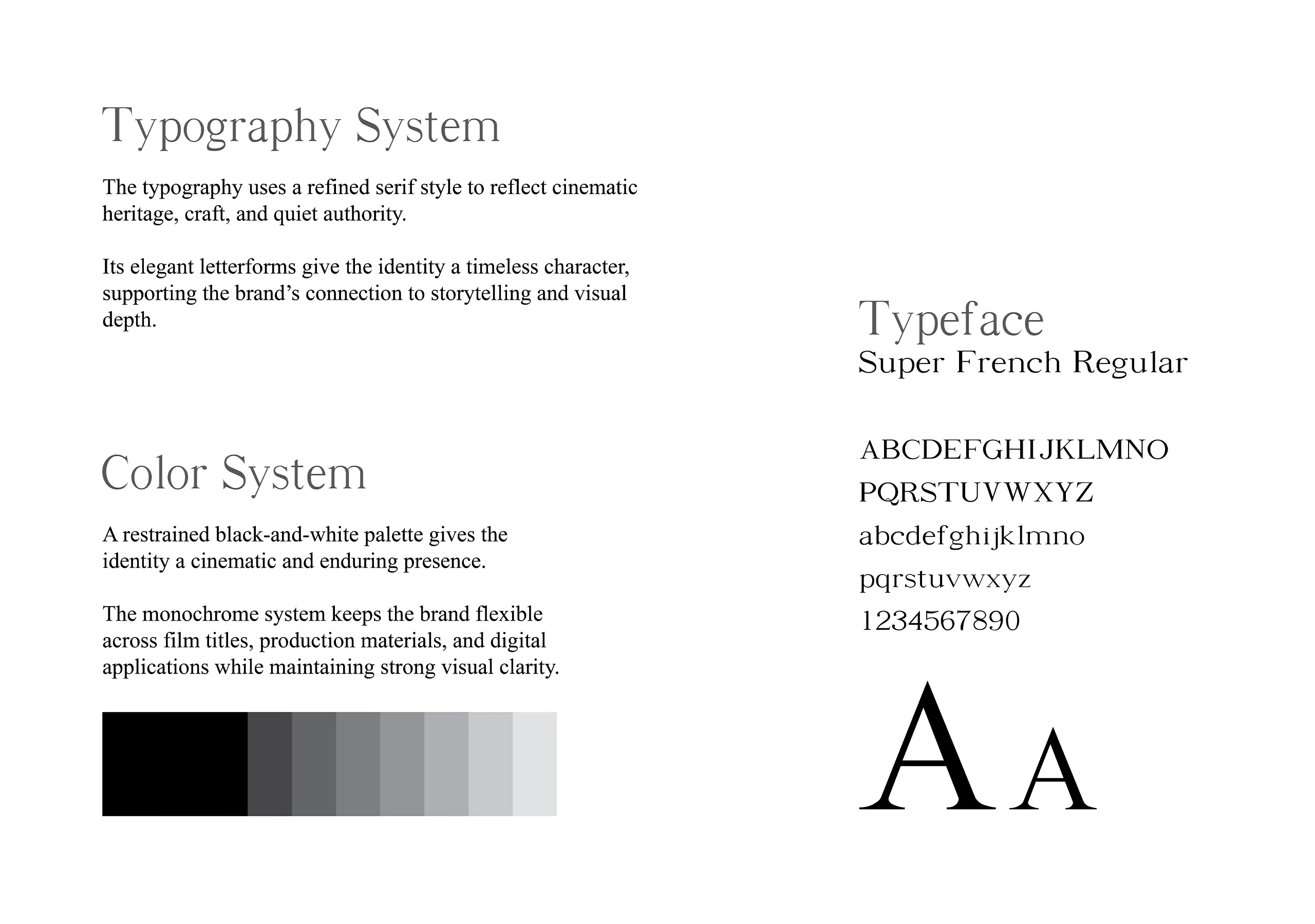 Touch Wood Film Brand Identity Design
