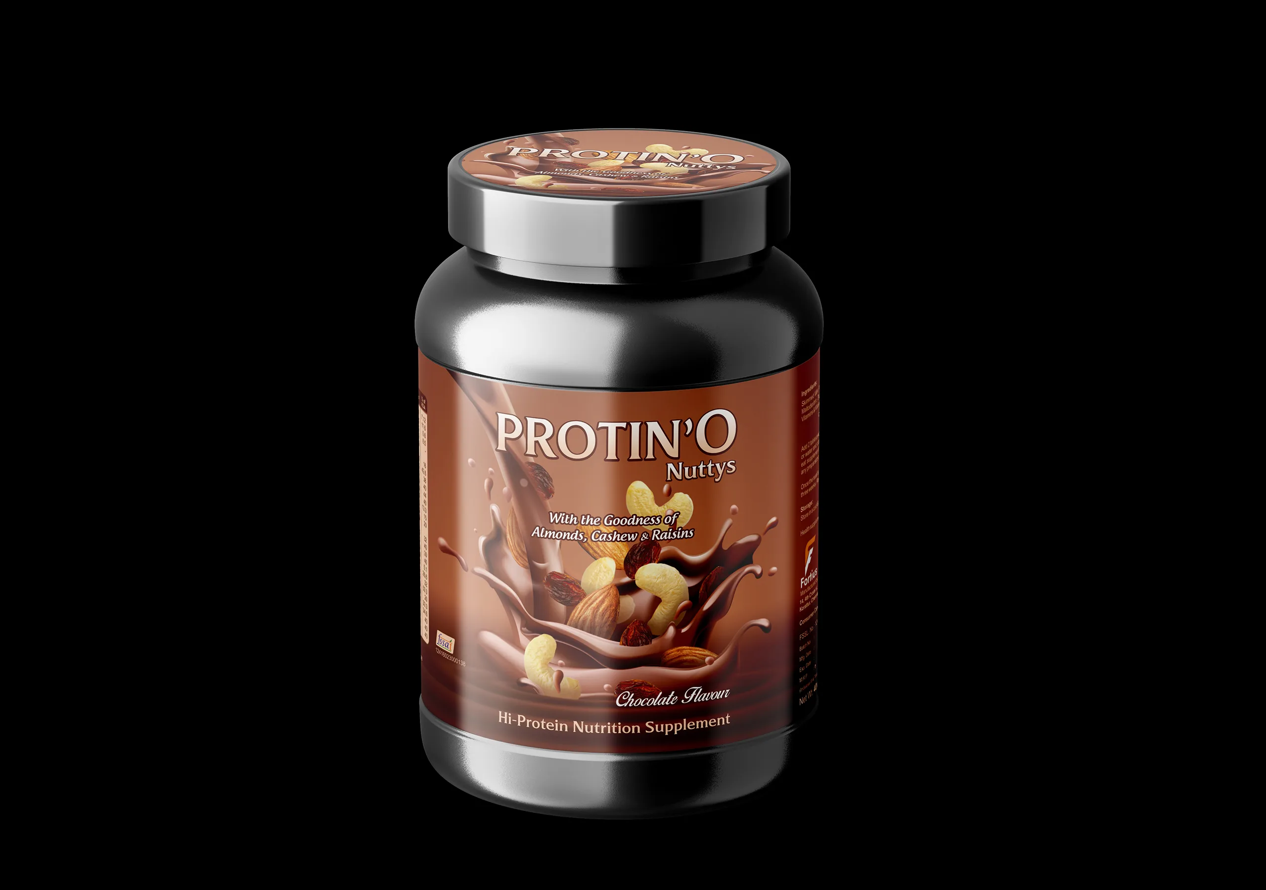 Fortius Fud Nutrition Packaging Design