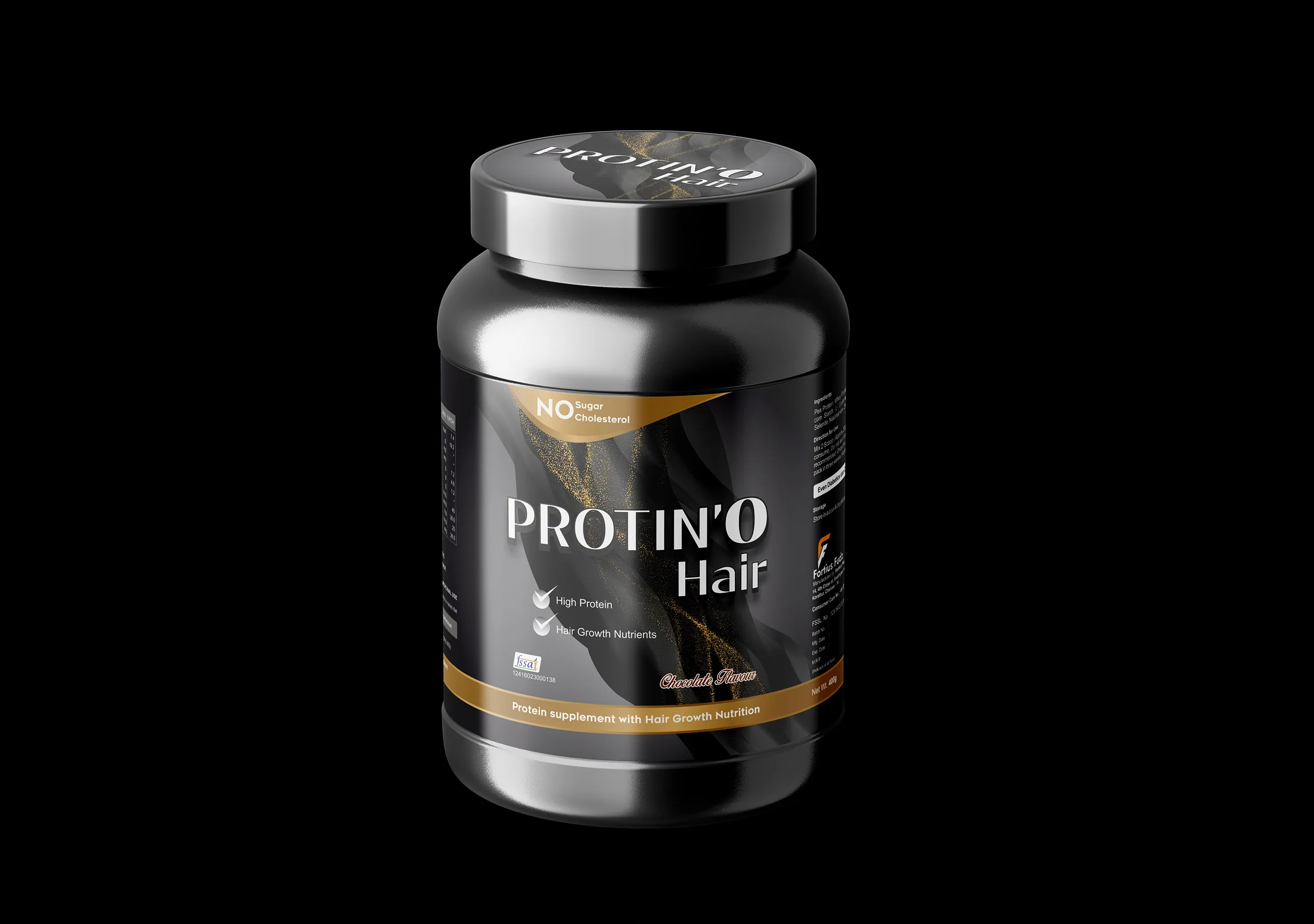 Fortius Fud Nutrition Packaging Design