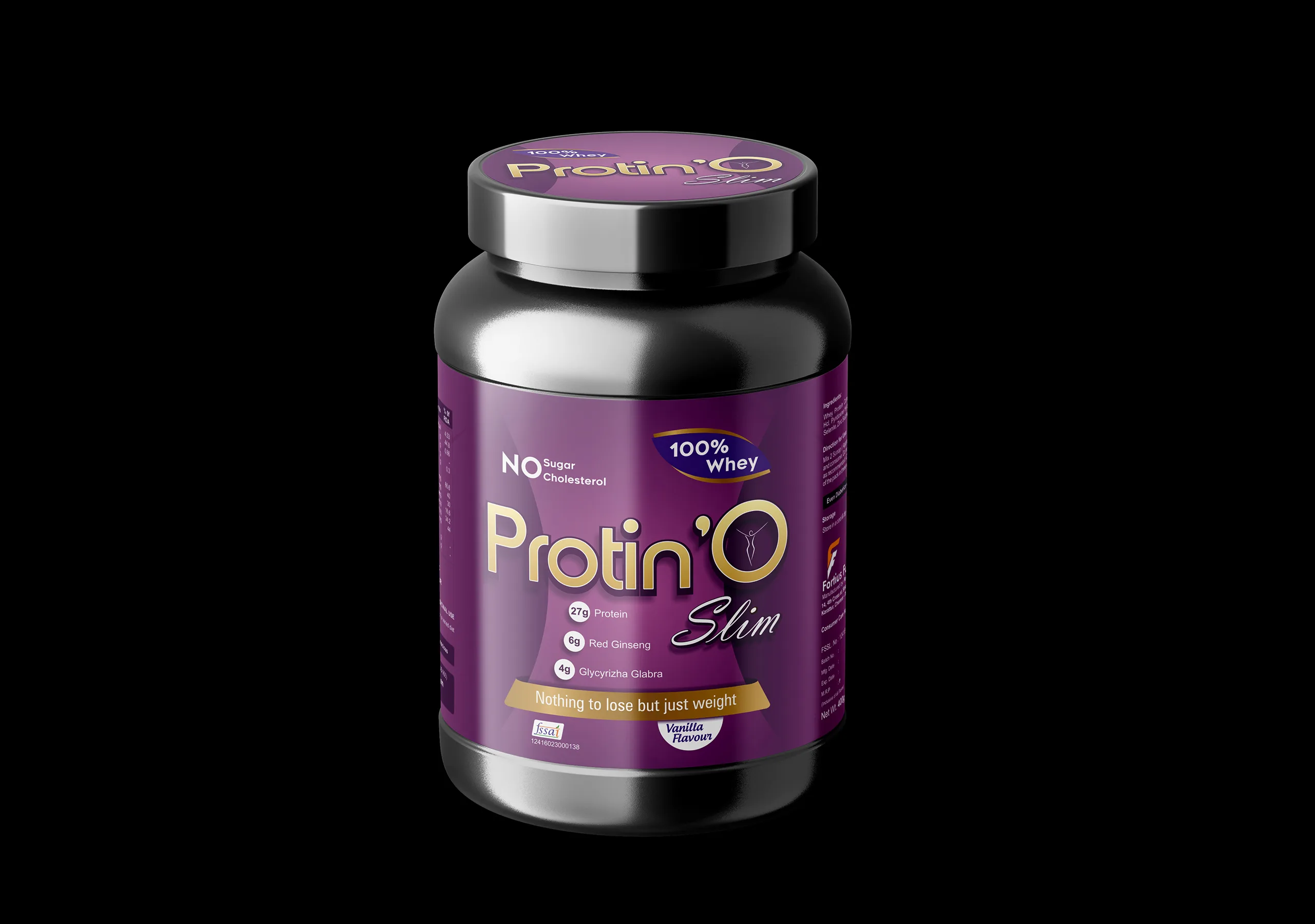 Fortius Fud Nutrition Packaging Design