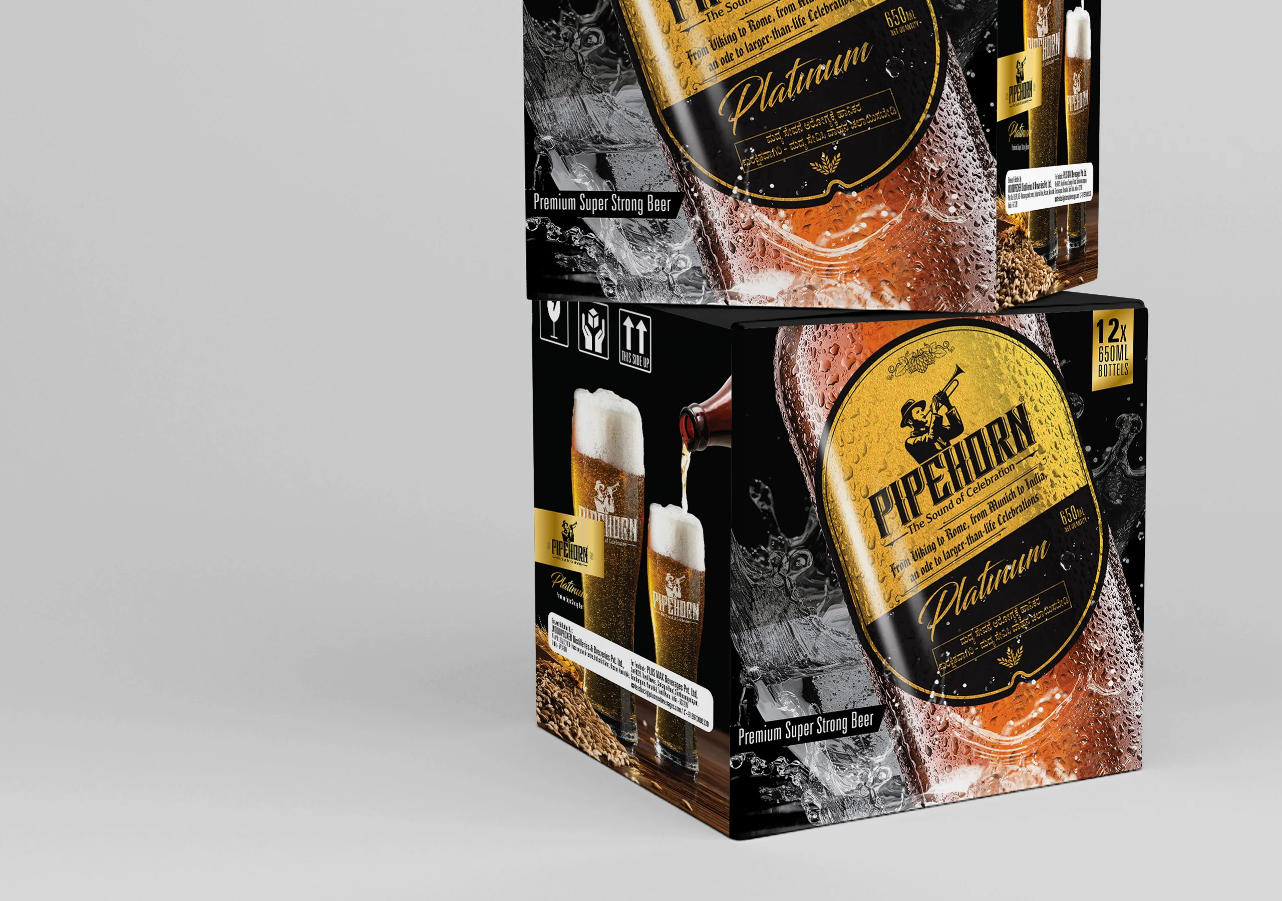 Pipehorn Beer Brand Identity & Packaging Design