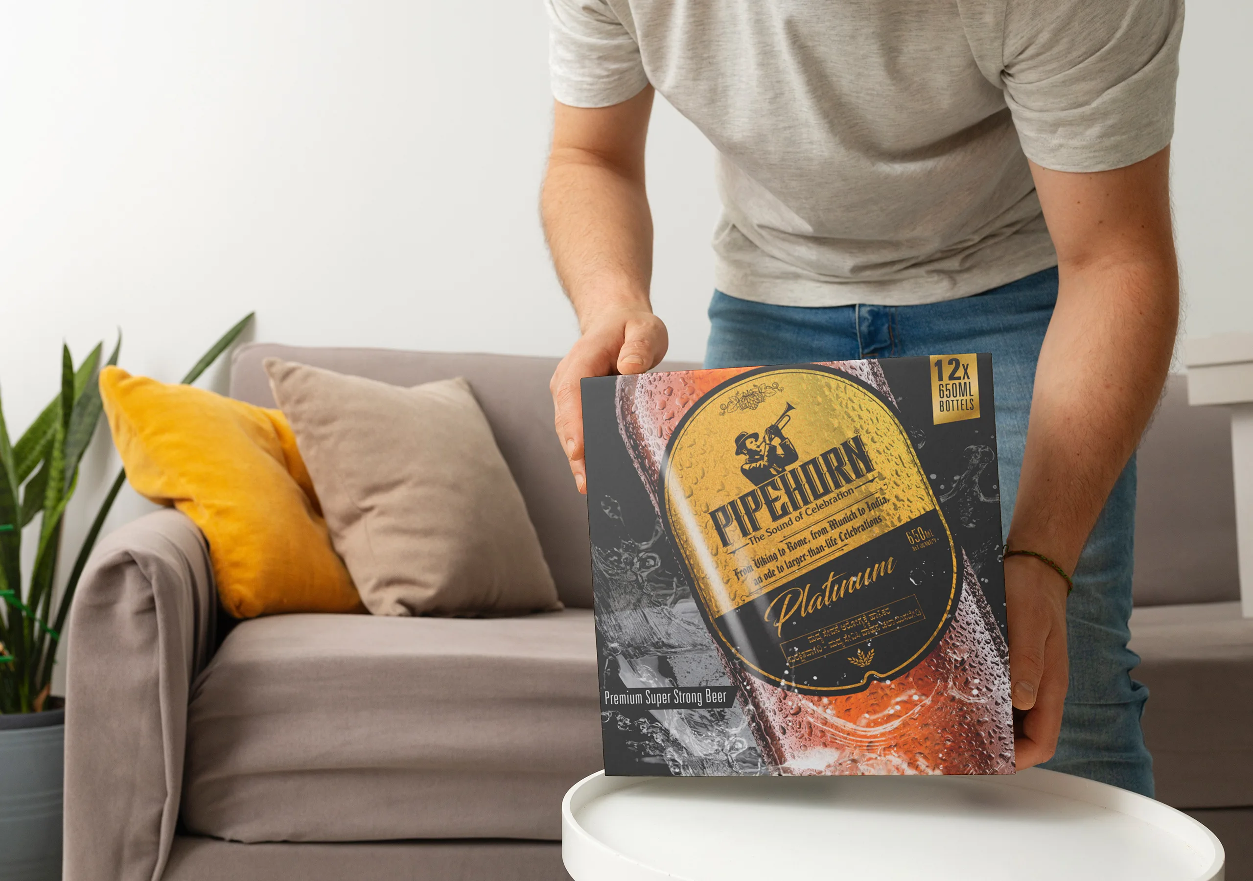 Pipehorn Beer Brand Identity & Packaging Design