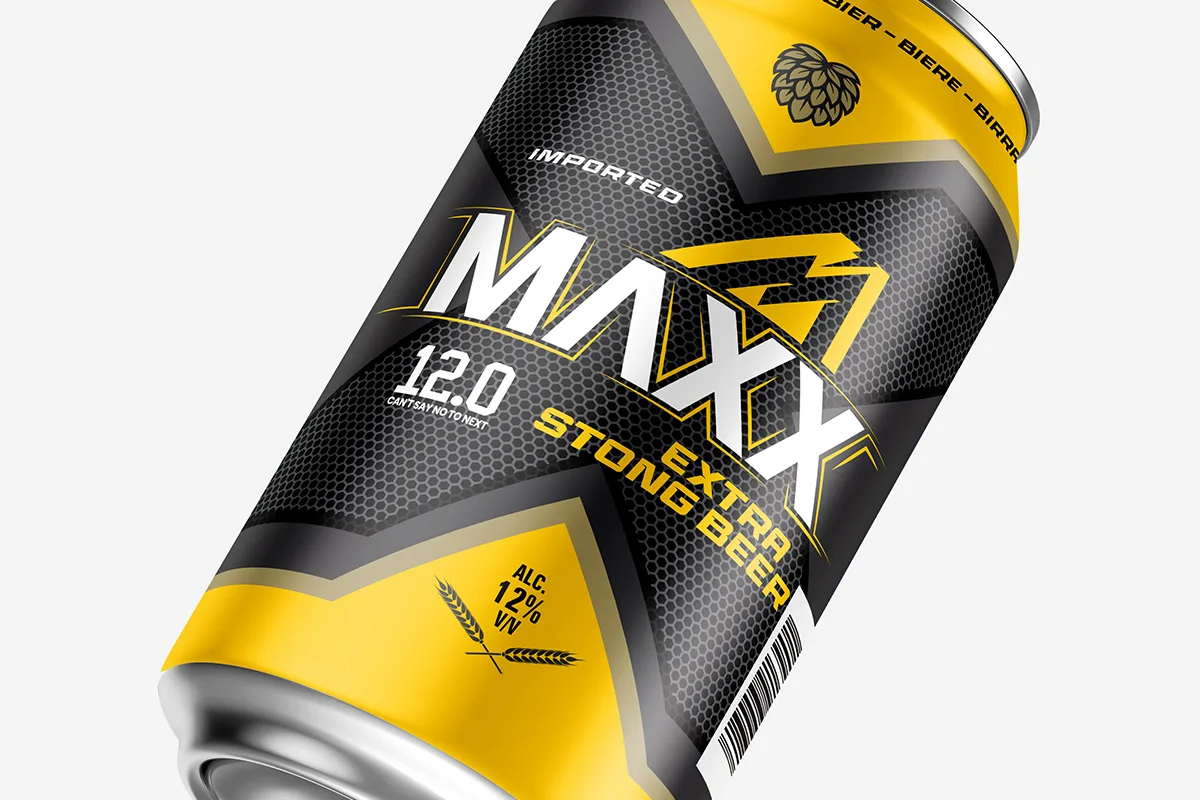 MAXX Beer Packaging Design