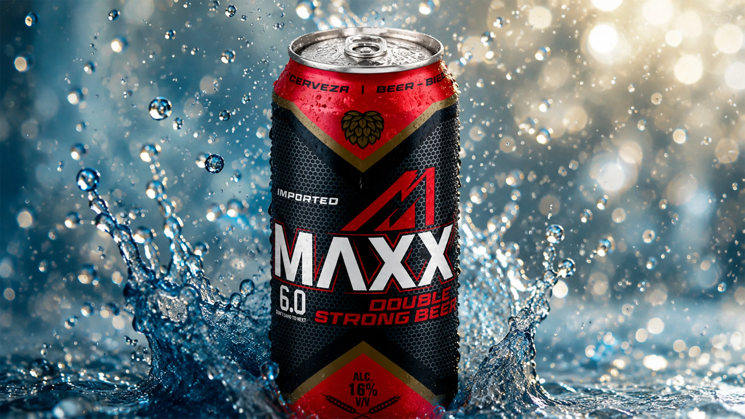 MAXX Beer Packaging Design