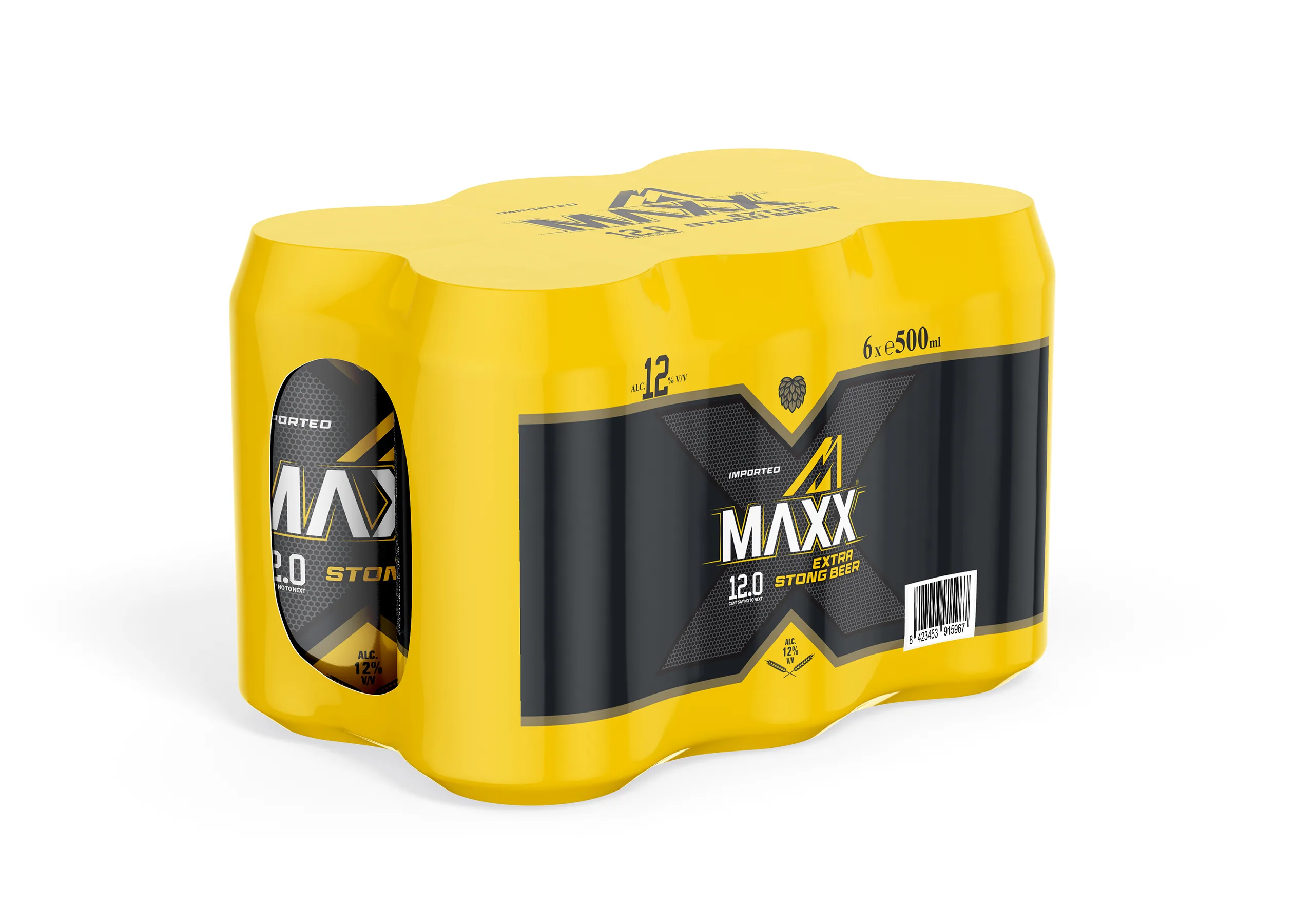 MAXX Beer Packaging Design