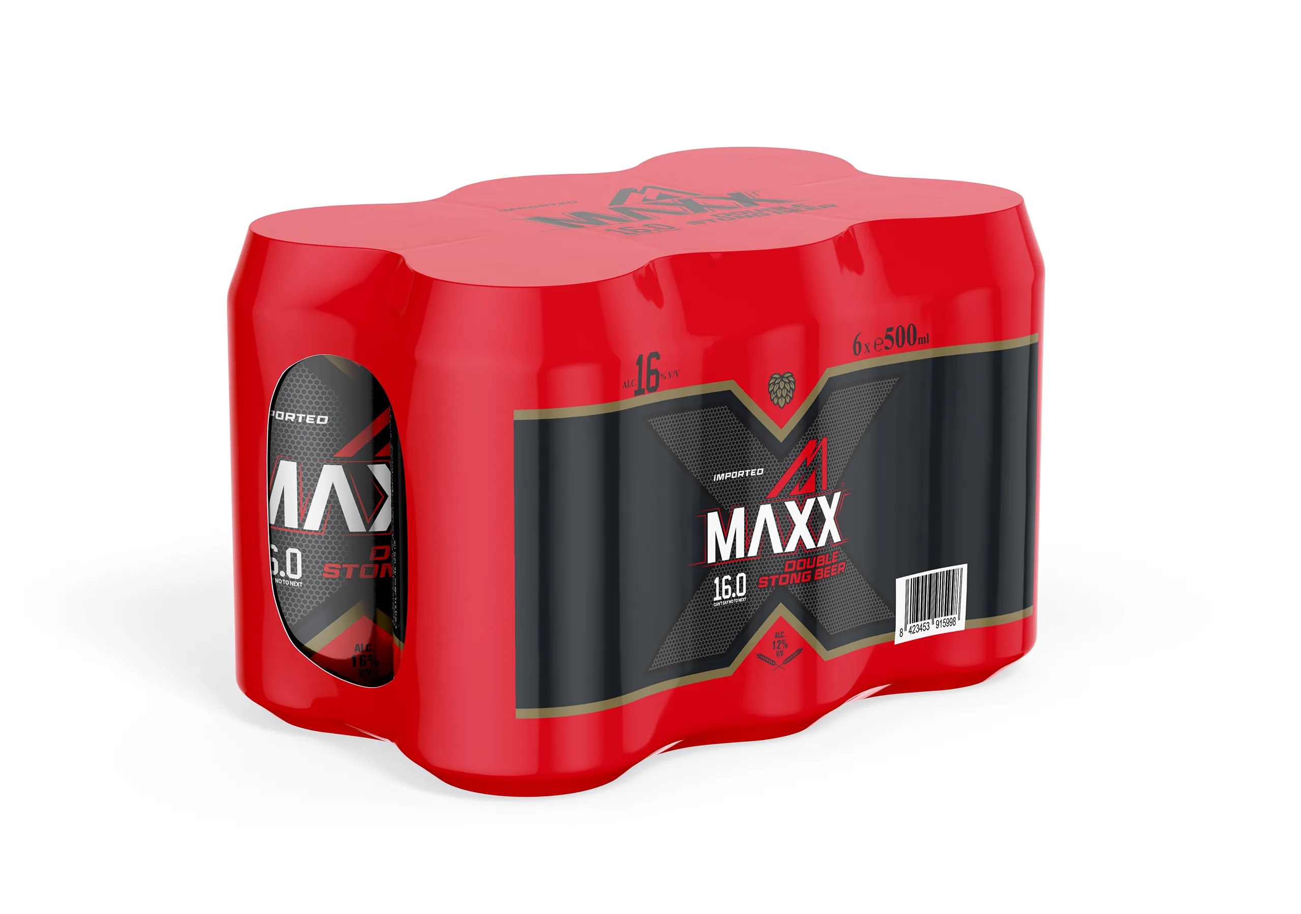 MAXX Beer Packaging Design