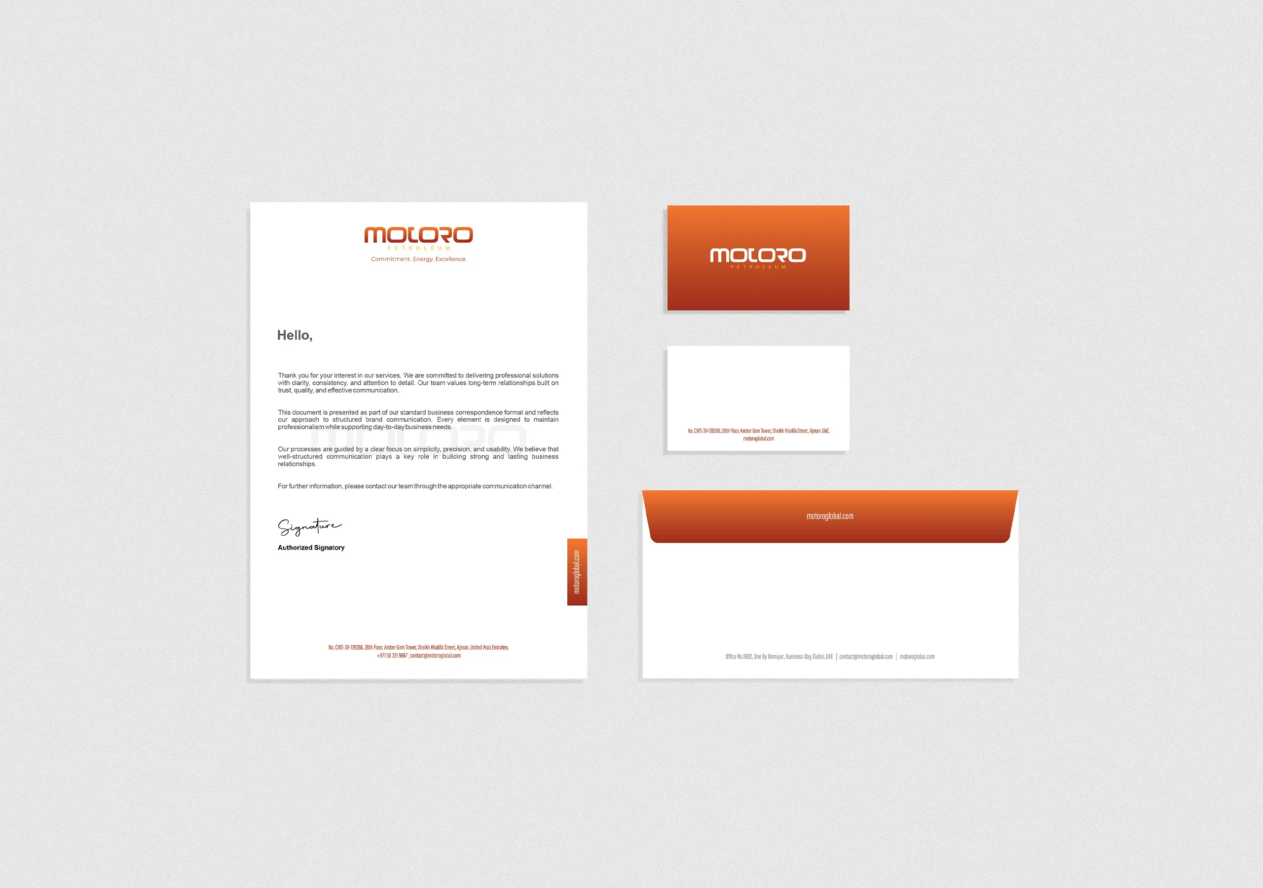 Motoro Petroleum Brand Identity Design