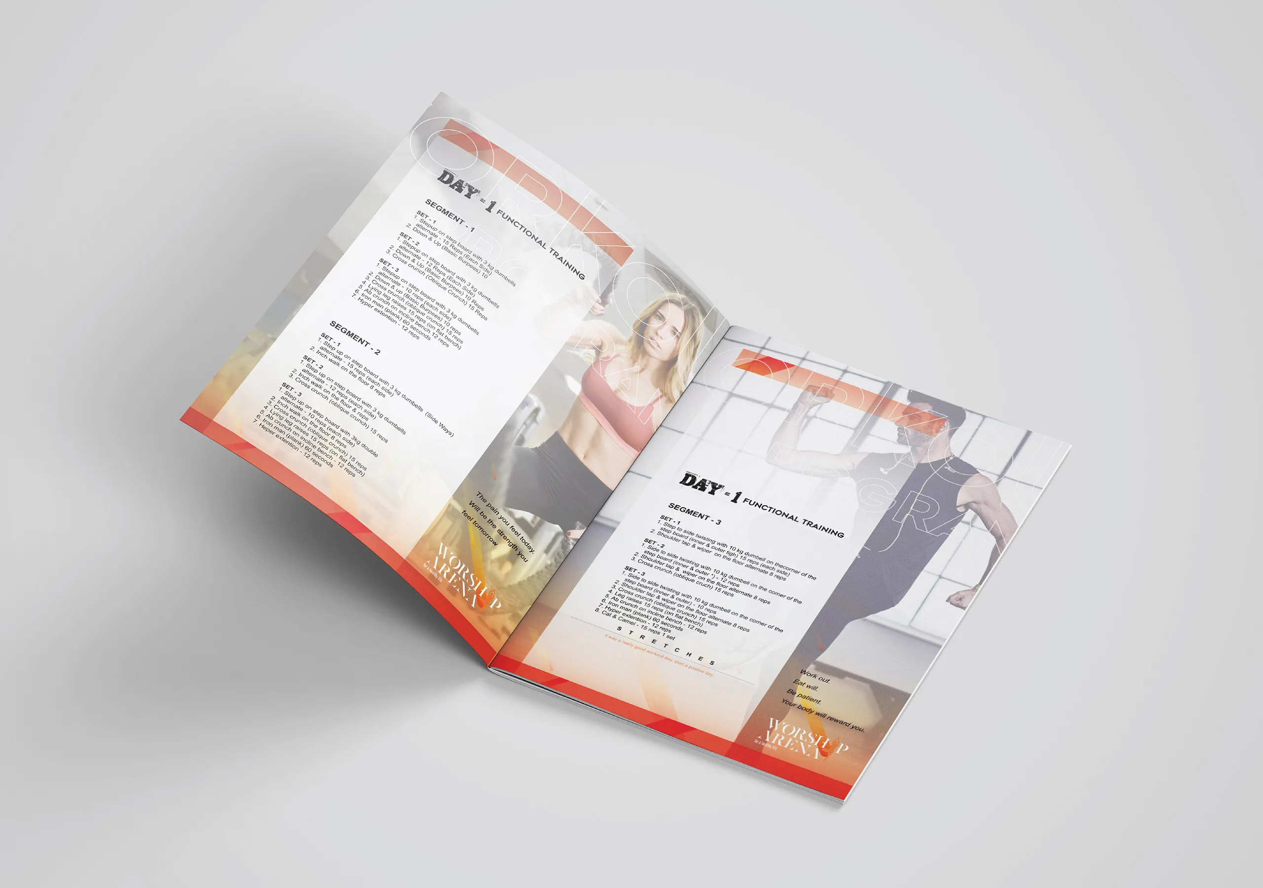 Worship Arena Fitness Brand Rollout