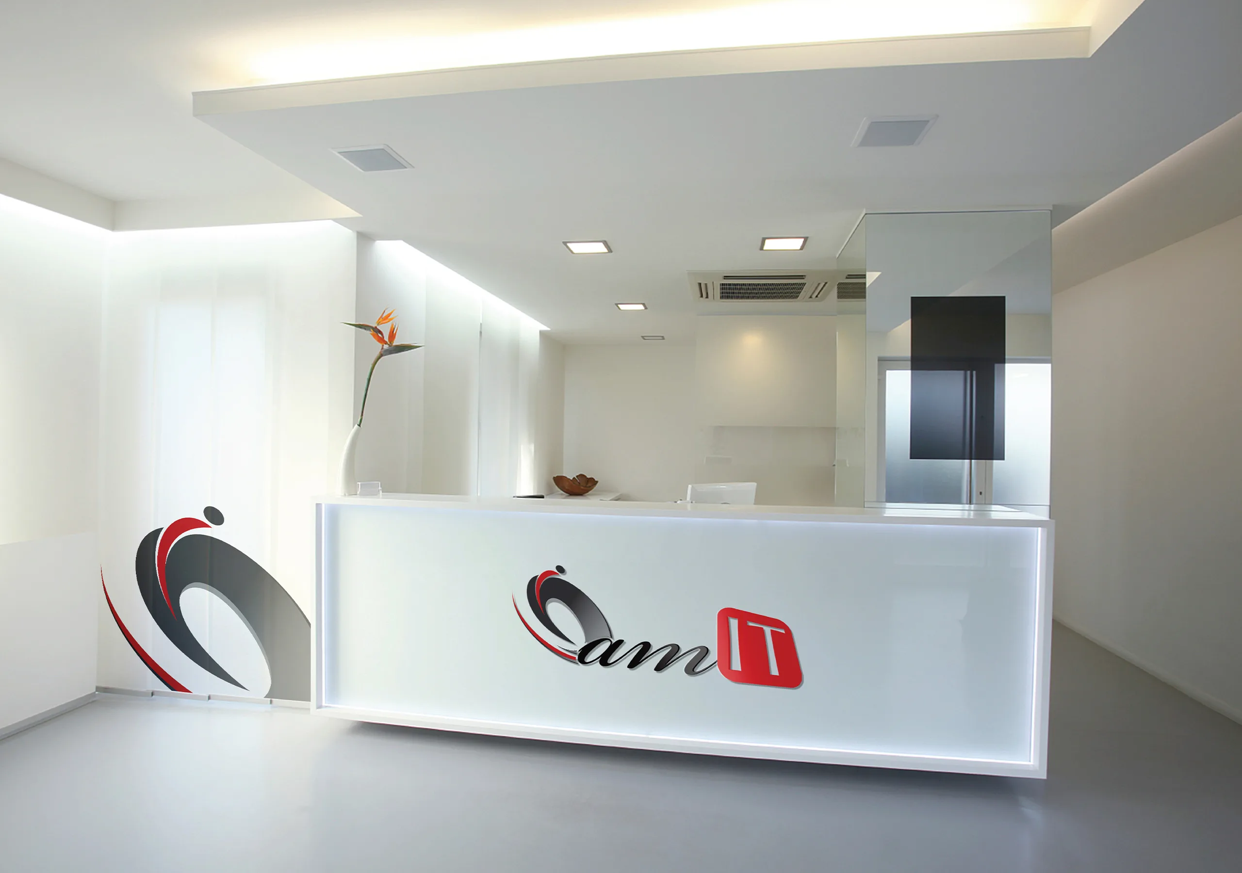 AmIT Software Brand Identity Design