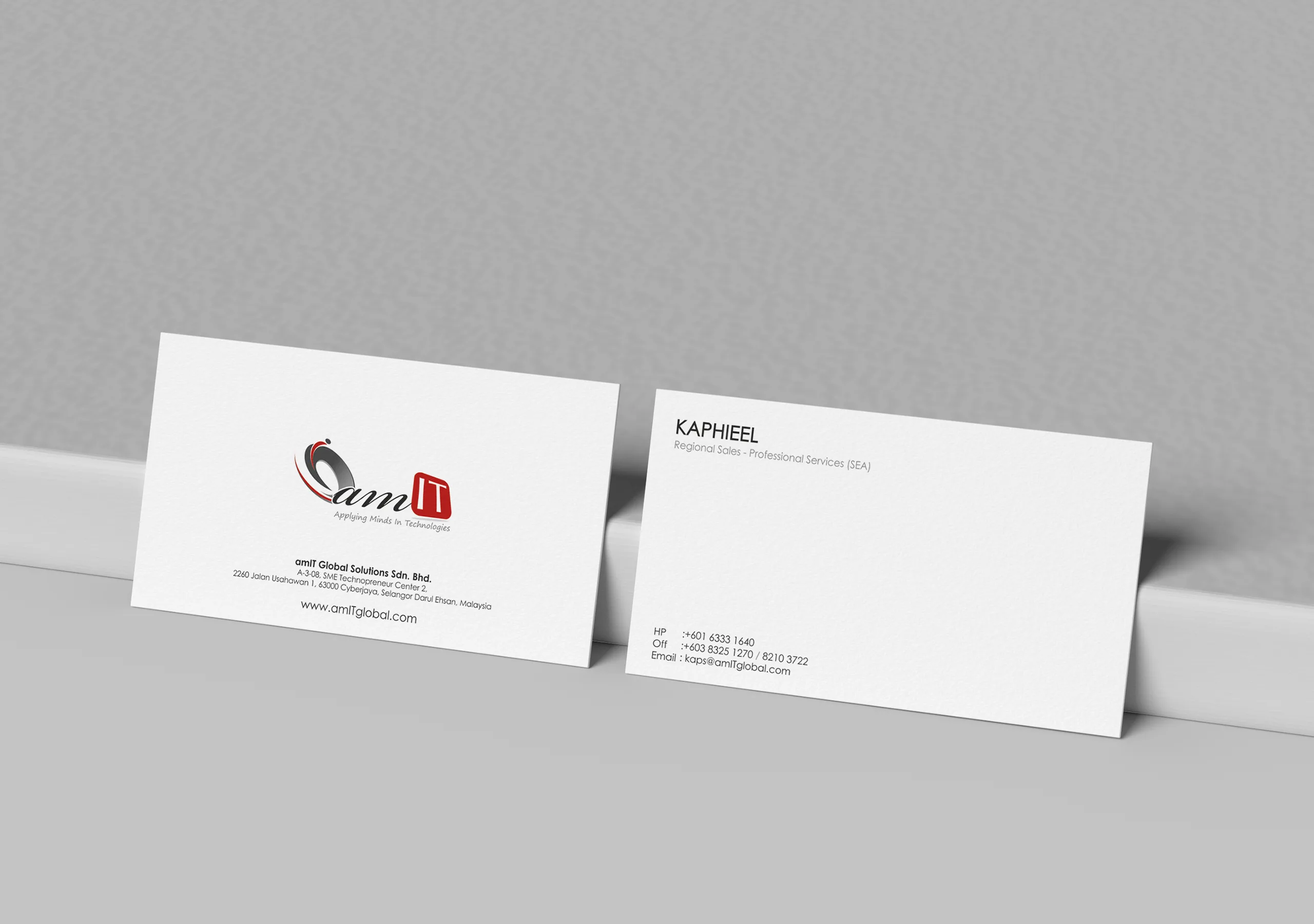 AmIT Software Brand Identity Design