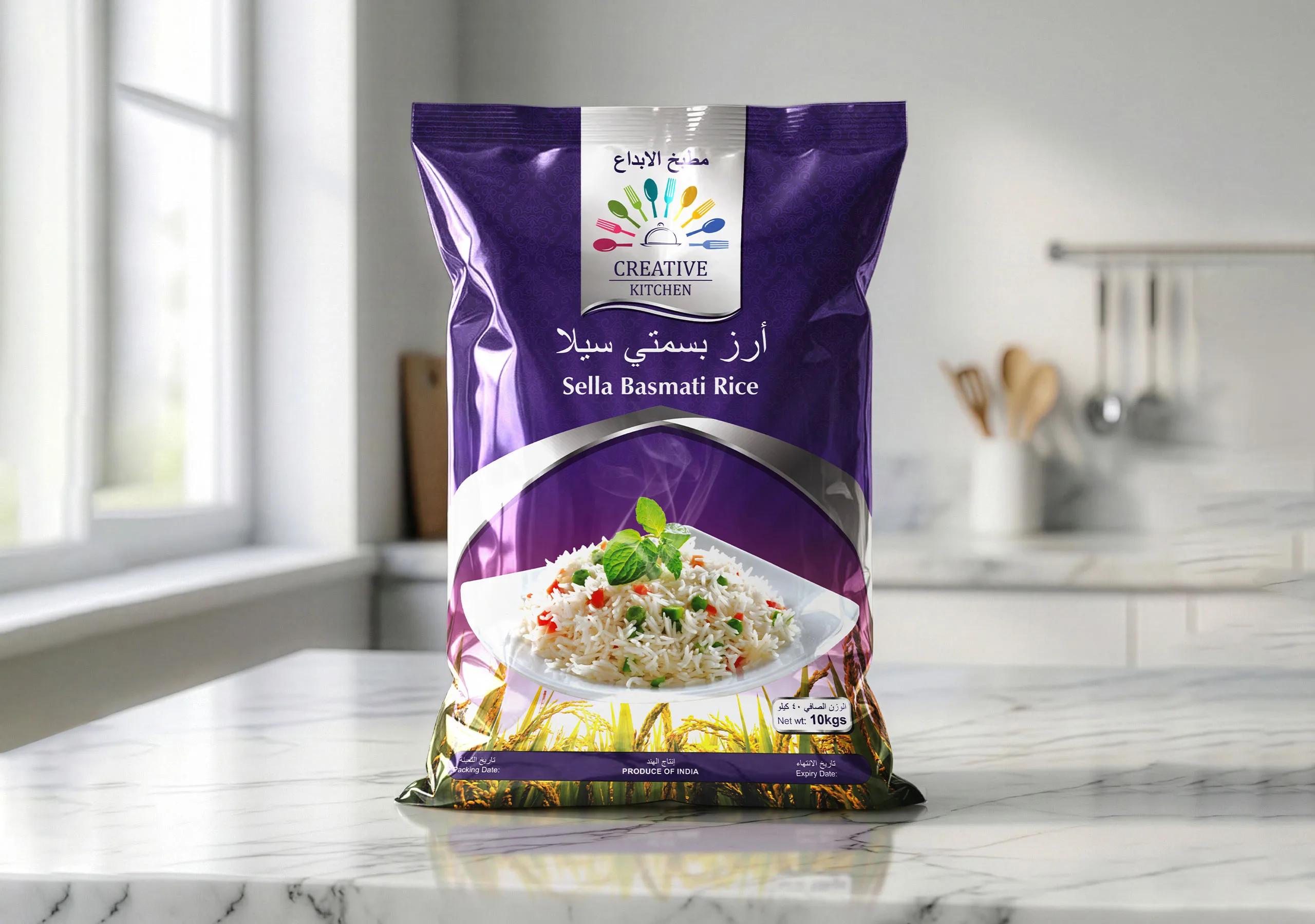 Creative Kitchen Rice Packaging Design