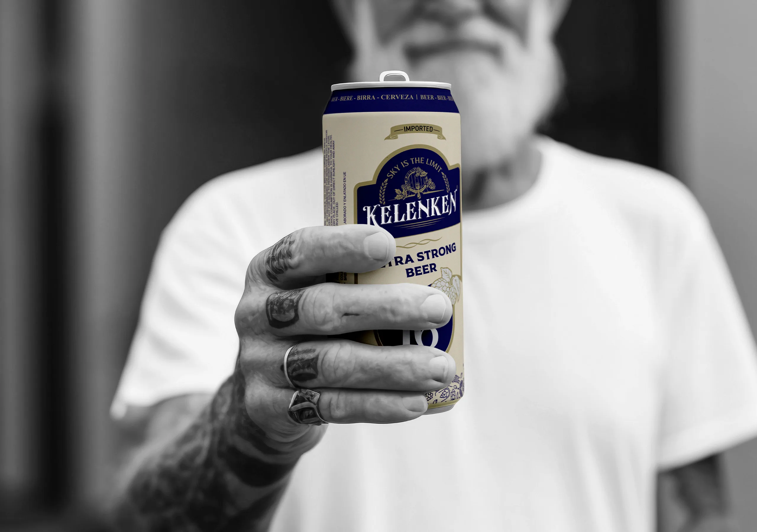 Kelenken Beer Packaging Design