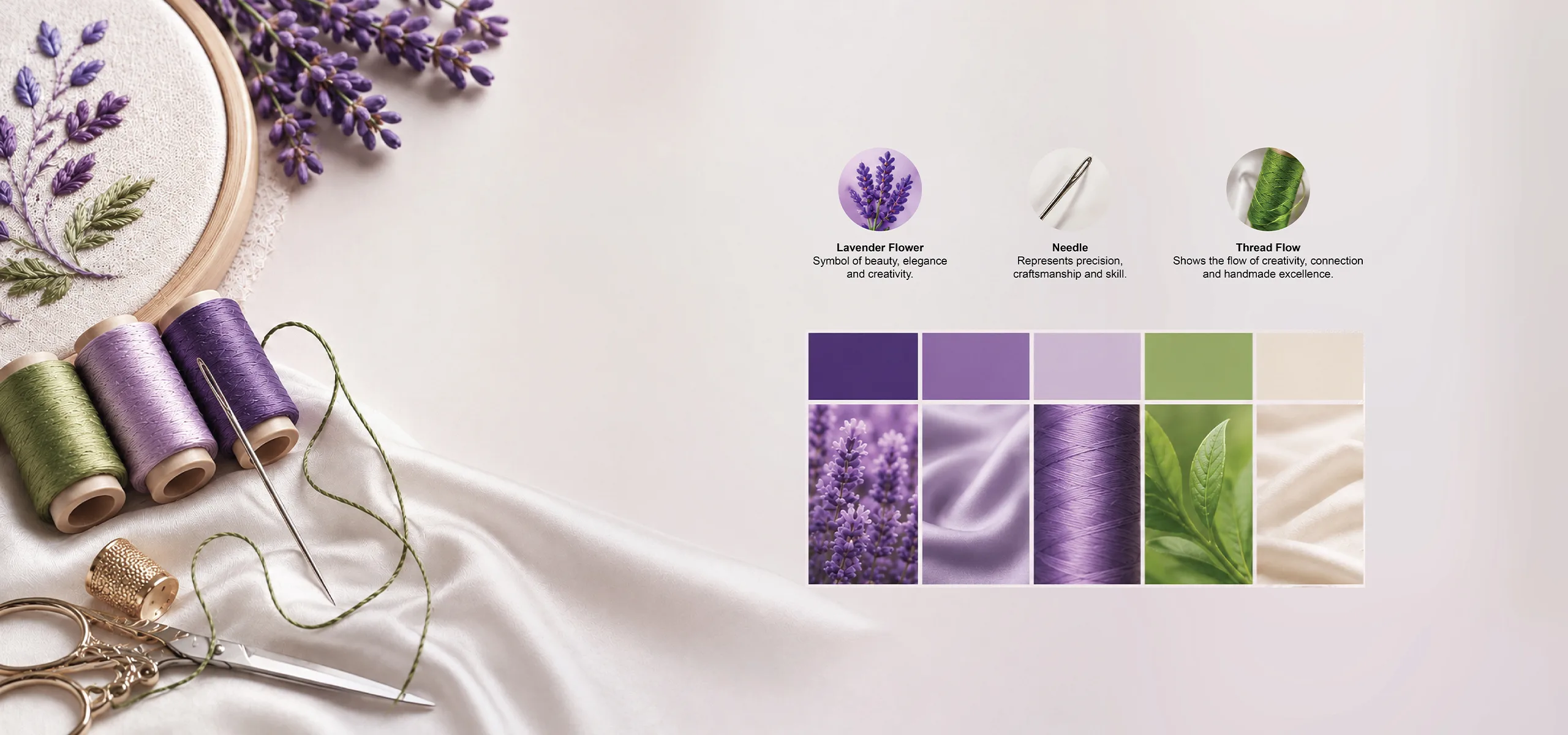 Lavender Brand Identity Design