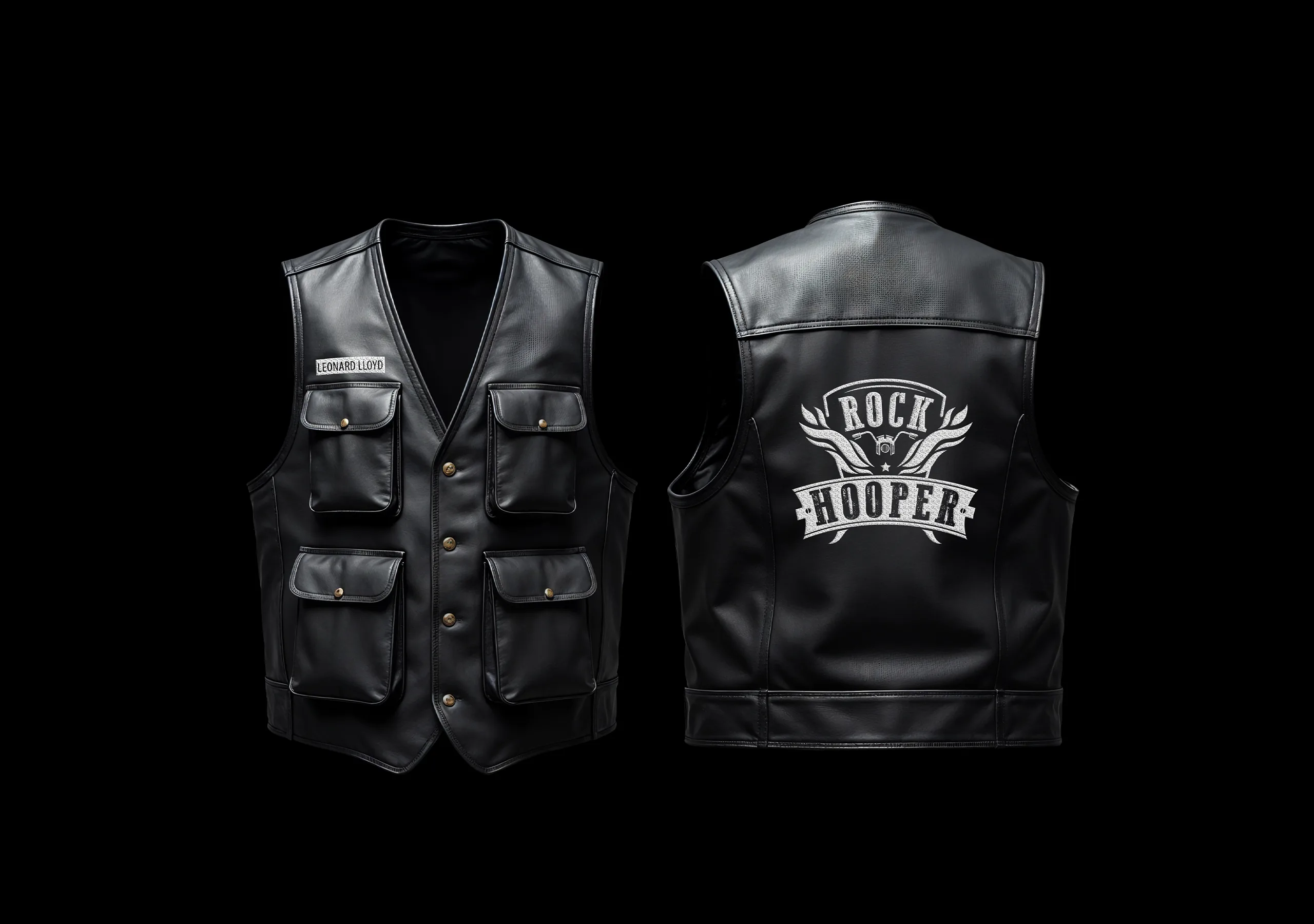 Rock Hooper Brand Identity Design