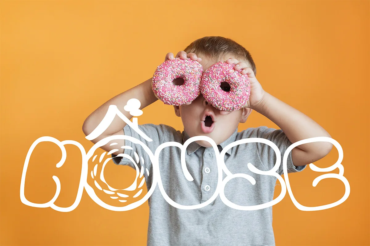 Donut House Brand Identity Design