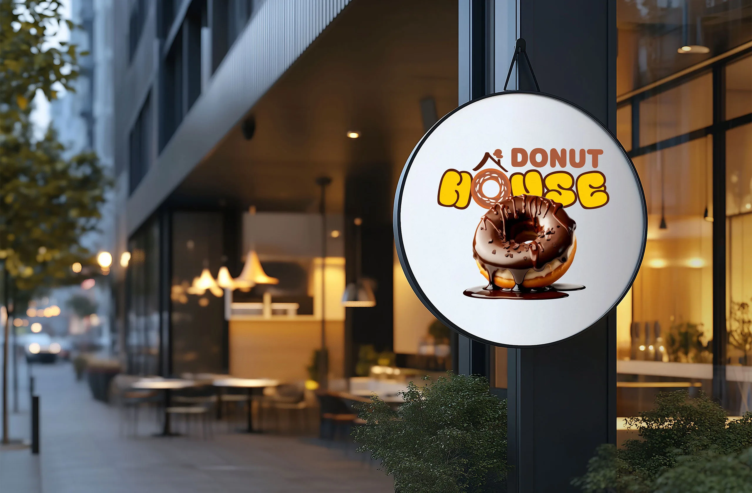 Donut House Brand Identity Design