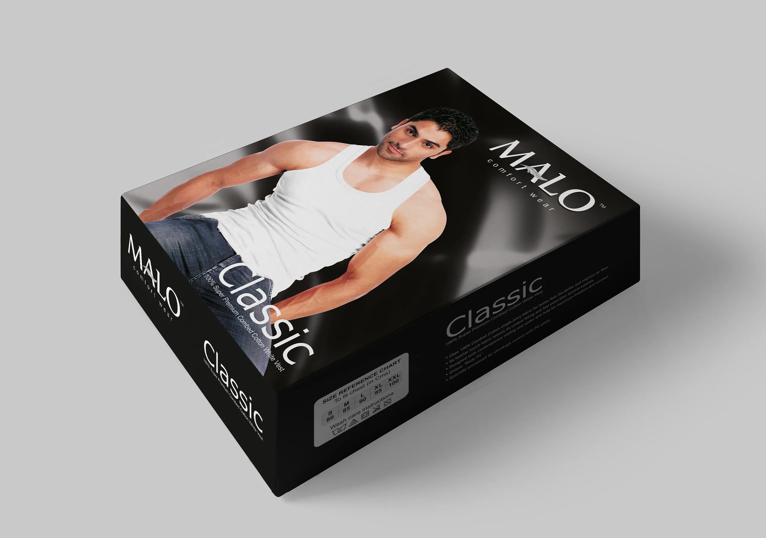 Malo Innerwear Packaging Design