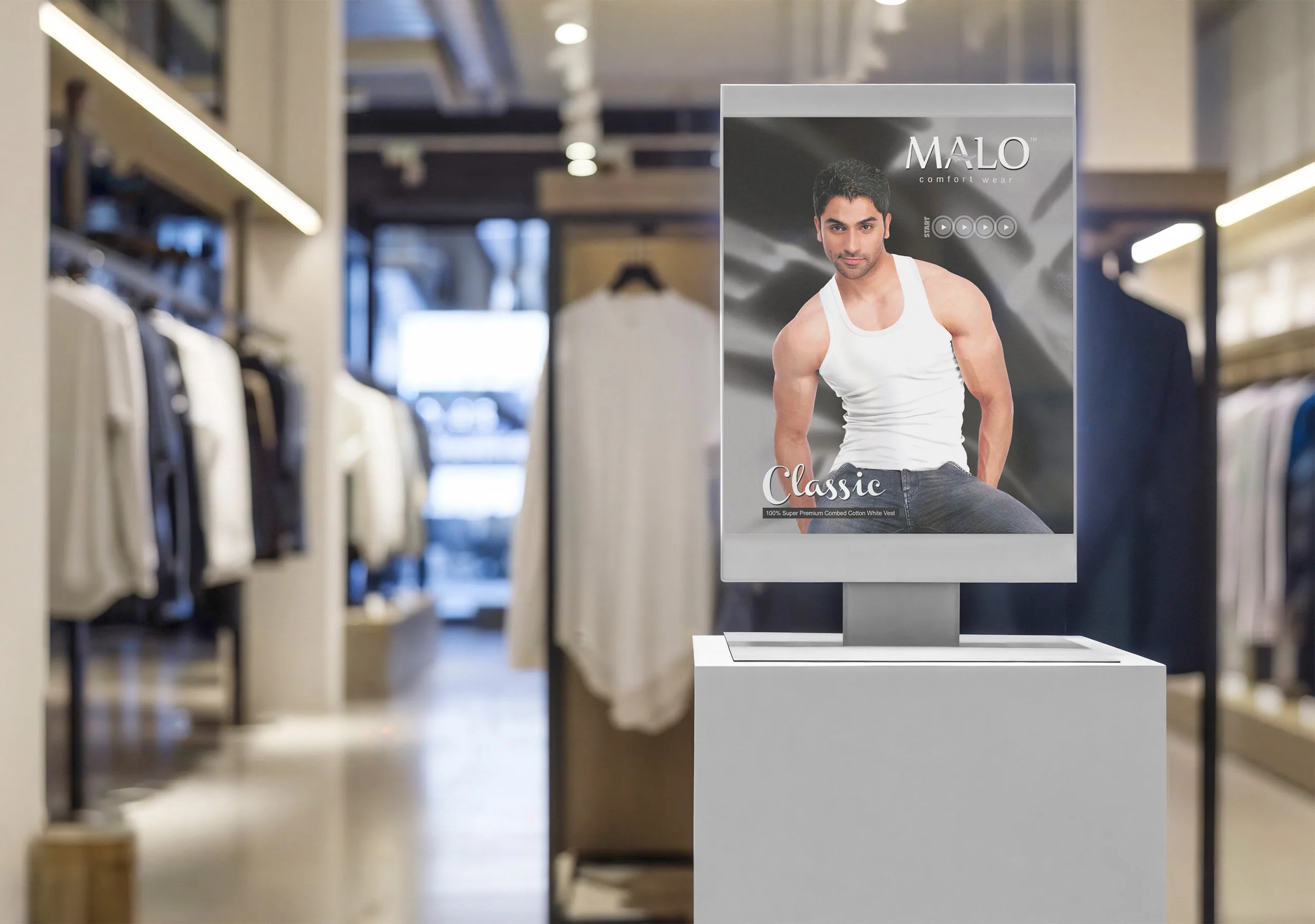 Malo Innerwear Packaging Design