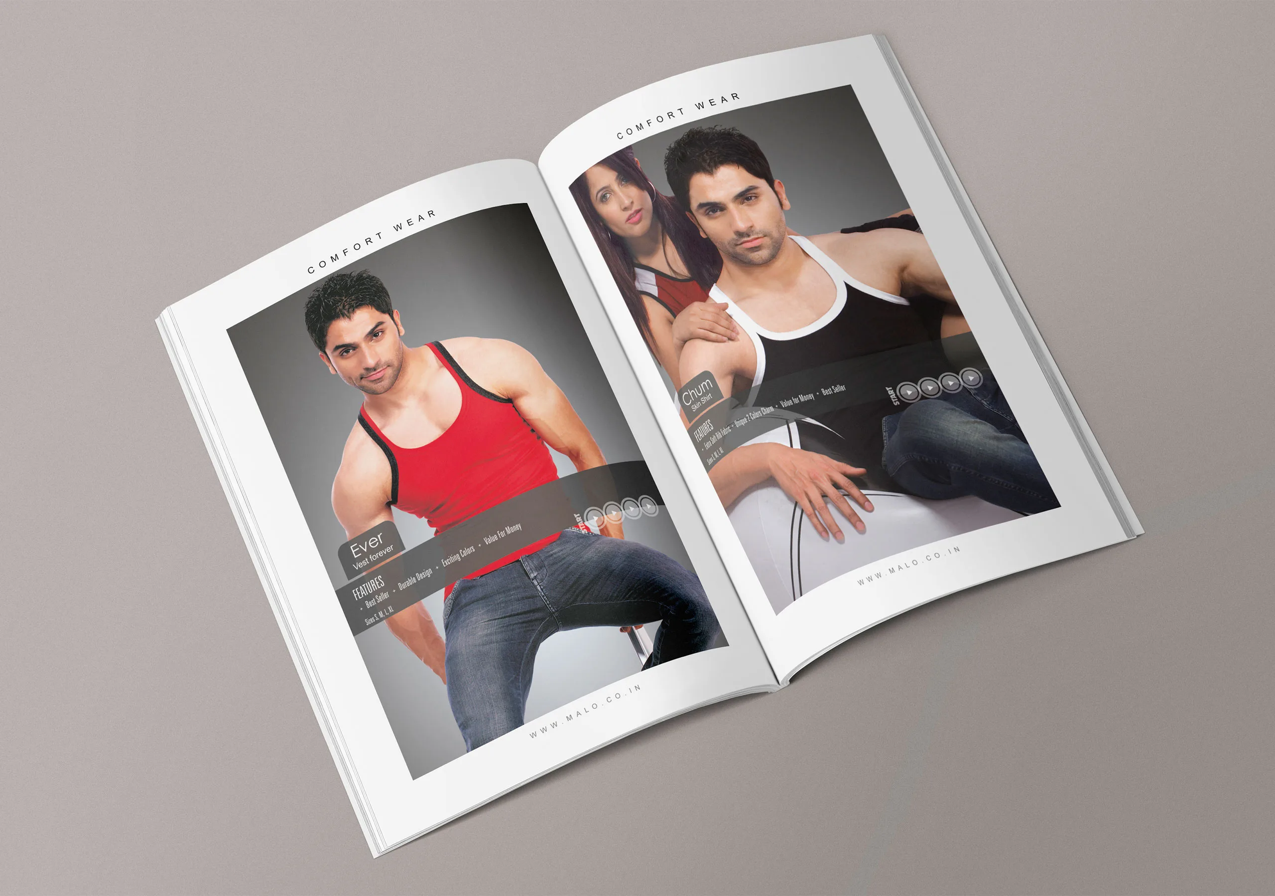 Malo Innerwear Packaging Design