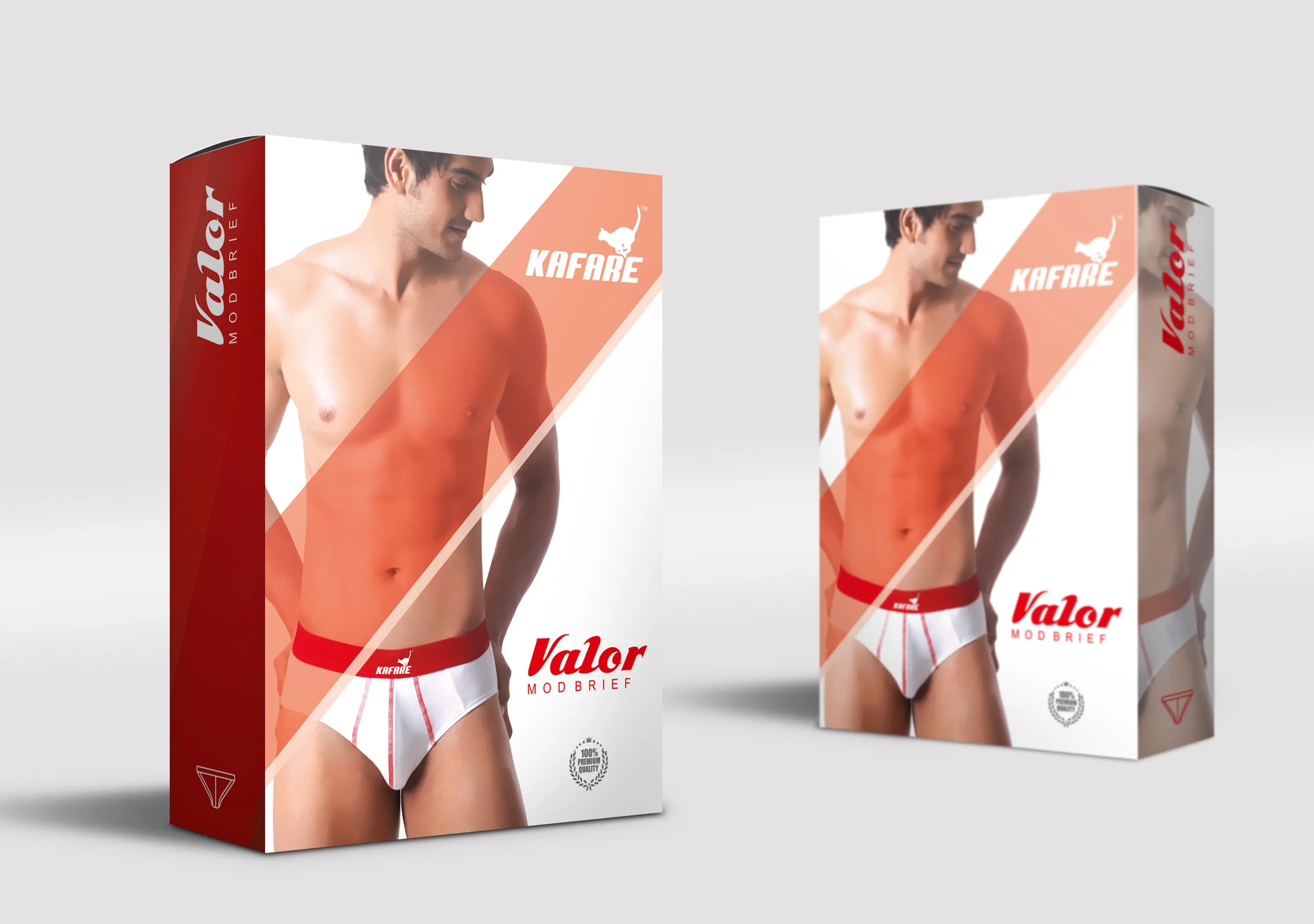 Kafare Innerwear Packaging Design