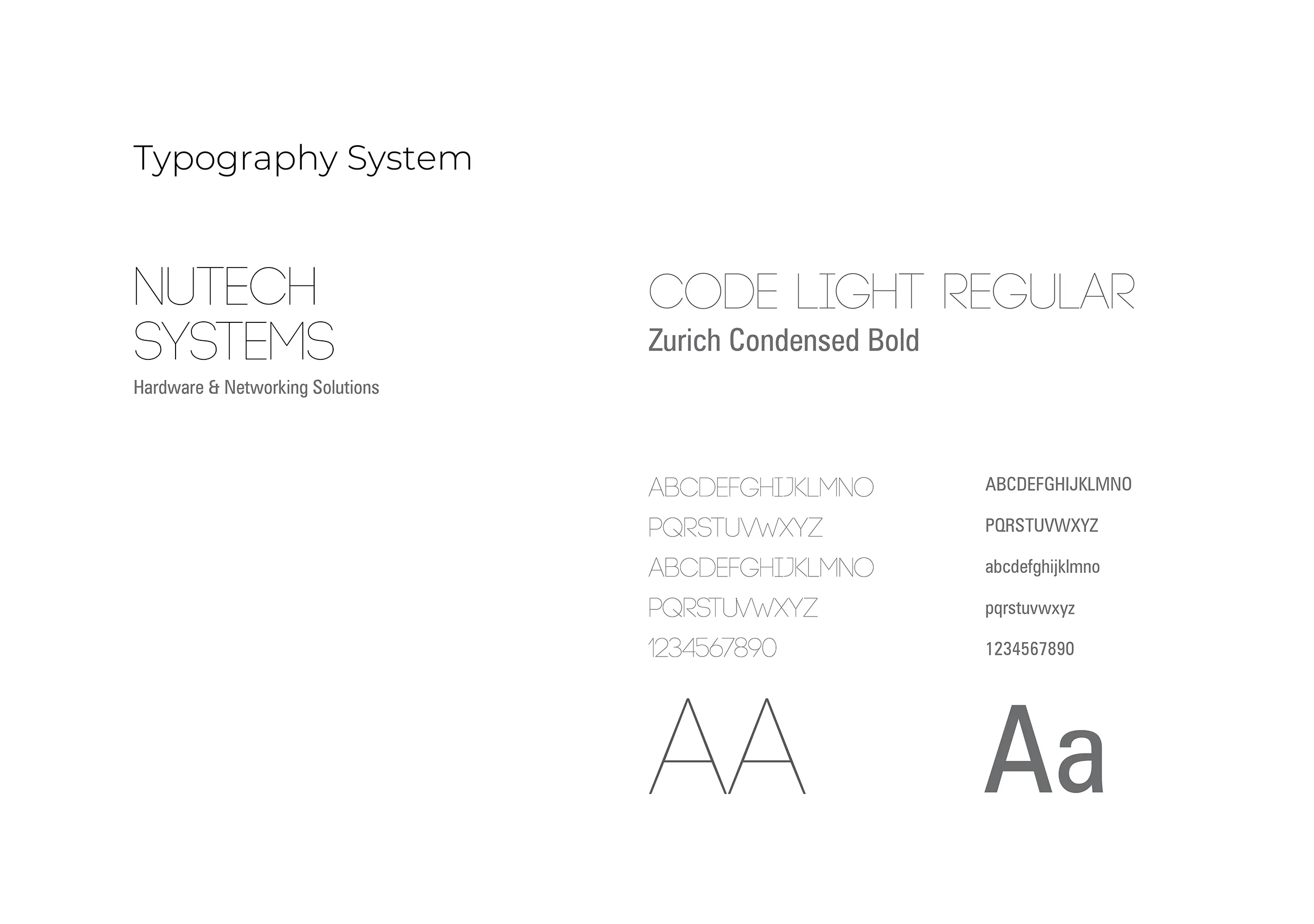NuTech Brand Identity Design